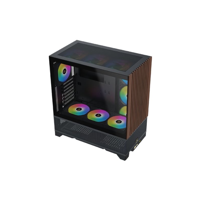 XIGMATEK Endorphin WD Mid-Tower ATX Case Black Tempered Glass - 2