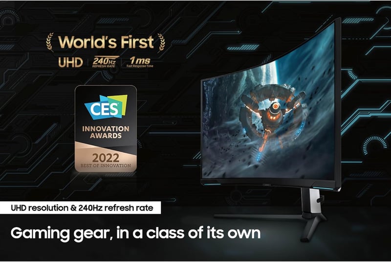 Samsung Odyssey OLED G8 G80SD 32" 4K 240Hz QD-OLED Gaming Monitor - 14