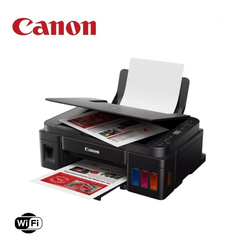 Canon PIXMA G3416 Wireless Inkjet Color All-in-One Printer - 7