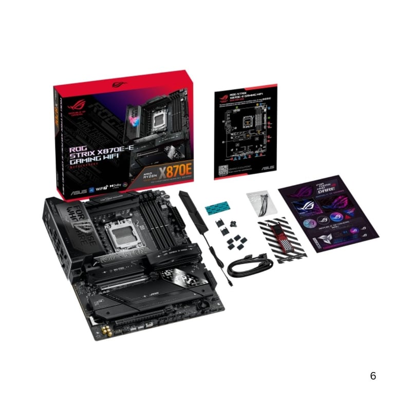 ASUS ROG Strix X870E-E Gaming WiFi AM5 ATX Motherboard - 7