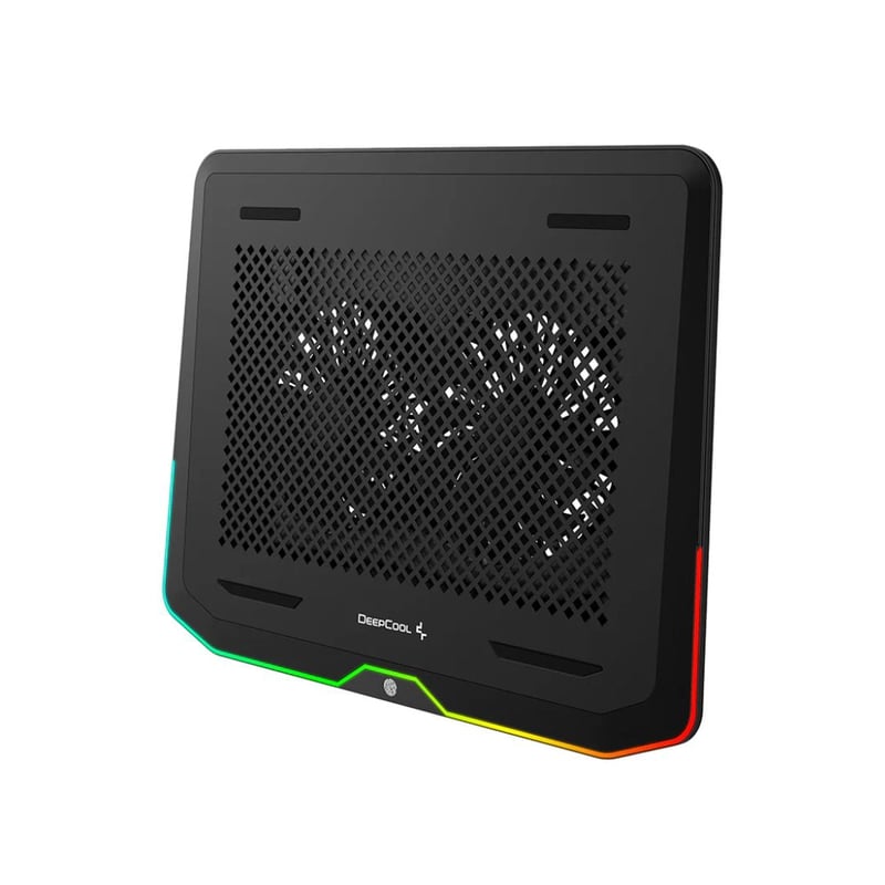 اكسسوار مبرد لابتوب DeepCool N80 RGB Dual 140mm Fans أسود - 3