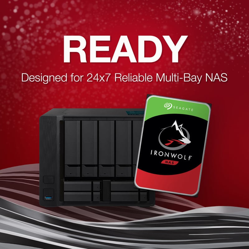هارد Seagate IronWolf 12TB SATA 3.5″ - 4