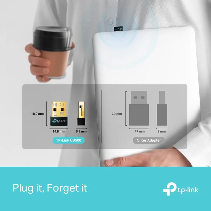 محول USB TP-Link UB500 Bluetooth 5.4 Nano - 4