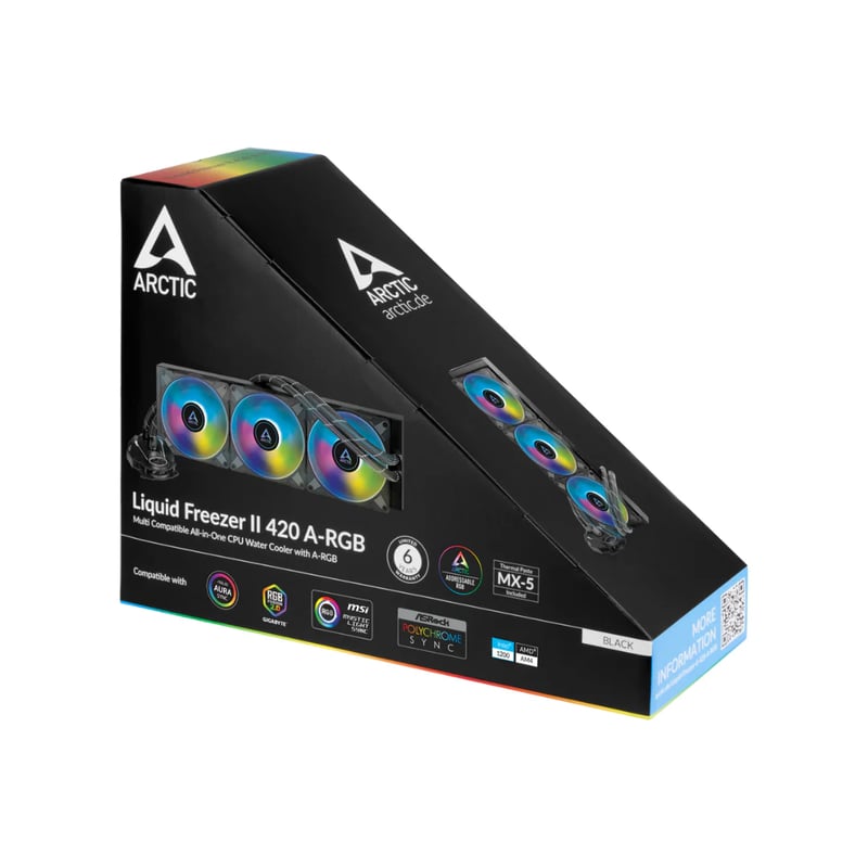 ARCTIC Liquid Freezer II 420 A-RGB AIO Liquid Cooler - 2