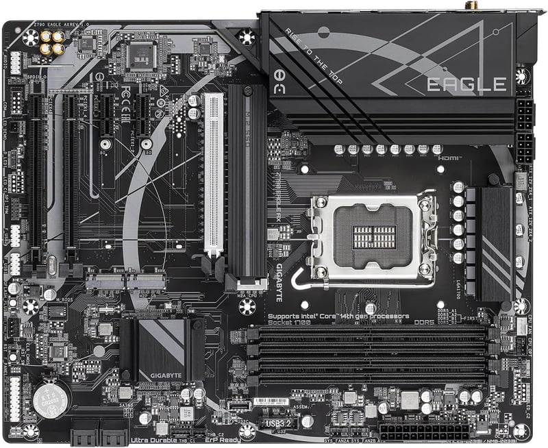 لوحة أم جيجابايت GIGABYTE Z790 EAGLE AX بمقبس LGA 1700 ودعم ذاكرة DDR5 بحجم ATX - 5