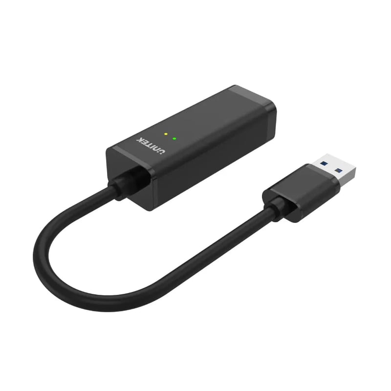 محول USB UNITEK Y-3470 USB 3.0 إلى Gigabit Ethernet أسود - 6