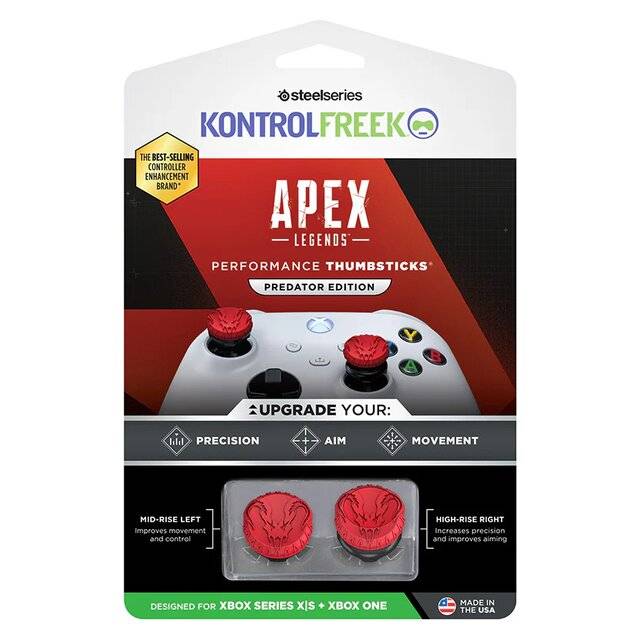 جويستيك KontrolFreek Apex Legends Thumbsticks Xbox Series X|S أحمر - 1