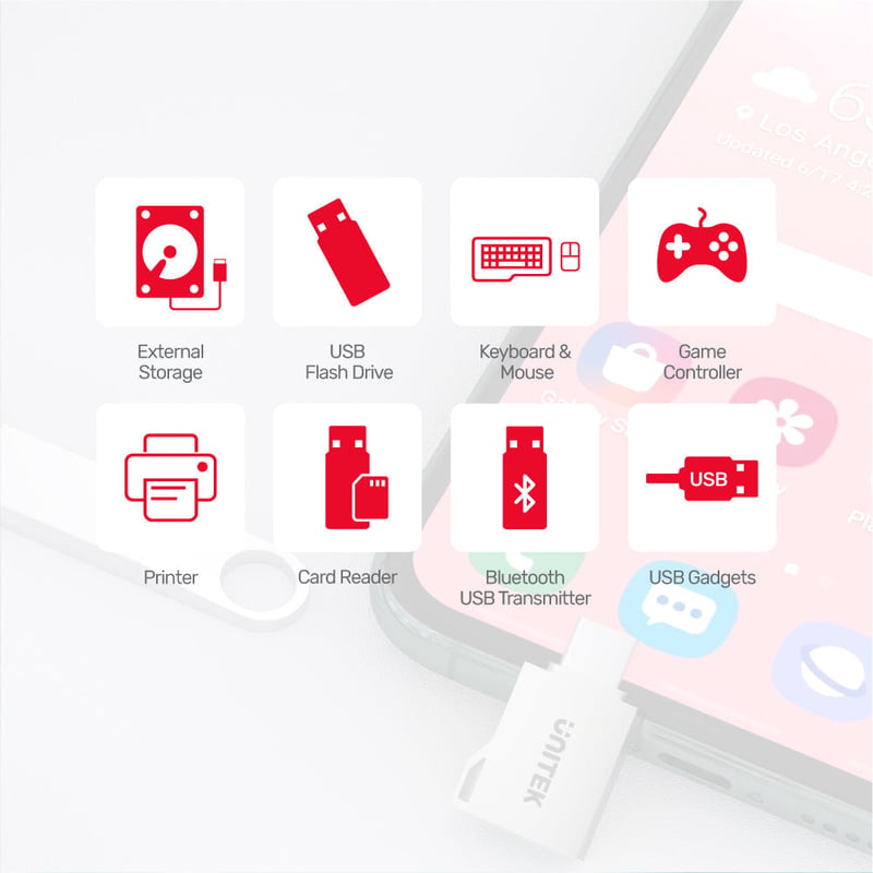 محول USB UNITEK USB-A إلى USB-C - 11