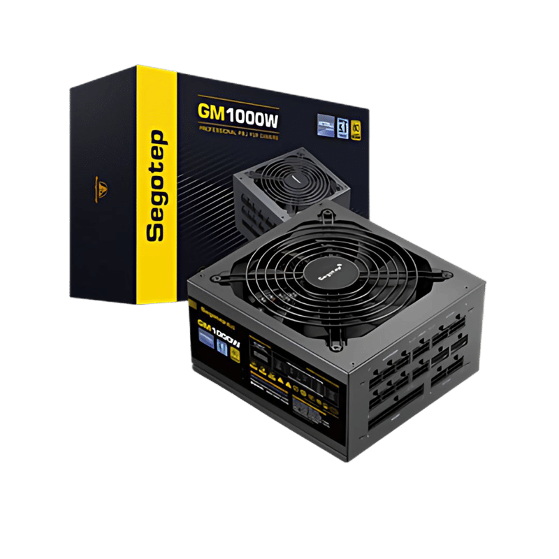 Segotep GM1000W 1000W 80+ Gold Full Modular ATX 3.1 PSU - 7