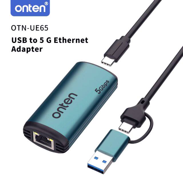 محول USB Onten UE65 إلى Ethernet 5G RJ45 - 3