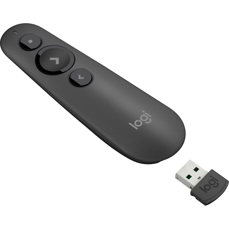 جهاز عرض Logitech R500 الليزري رمادي - 4