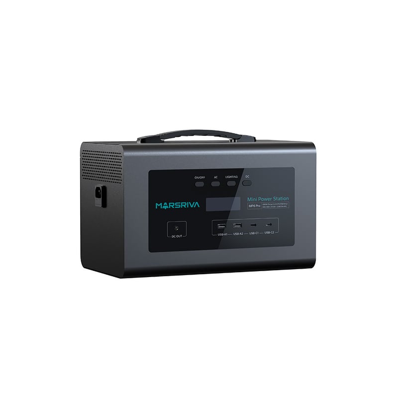 Marsriva MP6 Pro 600W Portable Power Station 627.2Wh LiFePO4 - 4