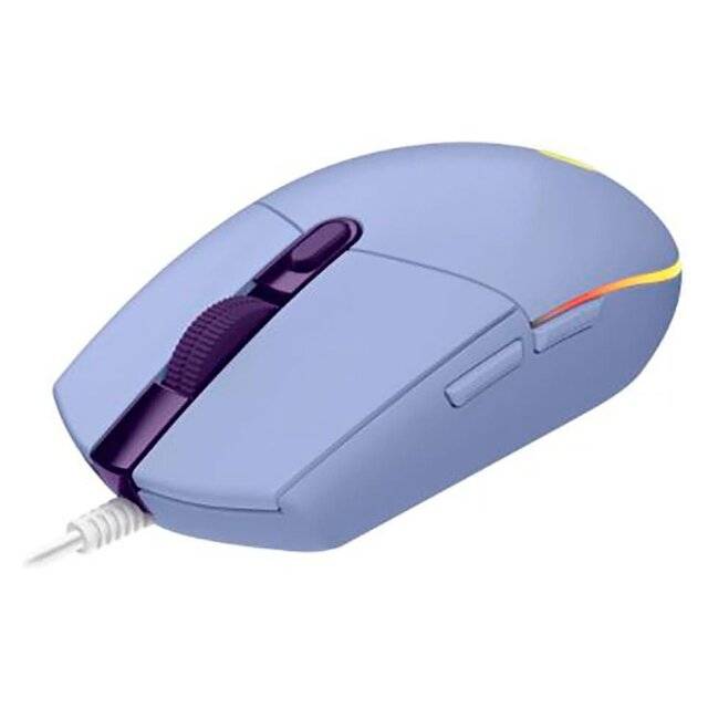 Logitech G102 Wired Mouse (Purple) - 4