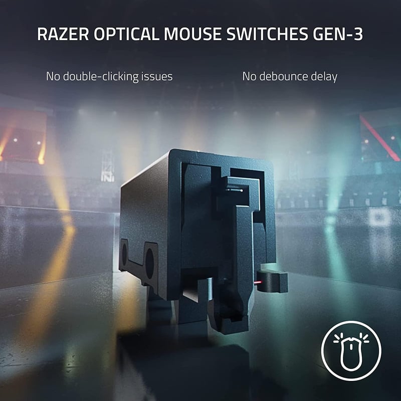ماوس Razer DeathAdder V3 Pro 30000 DPI لاسلكي أسود - 7
