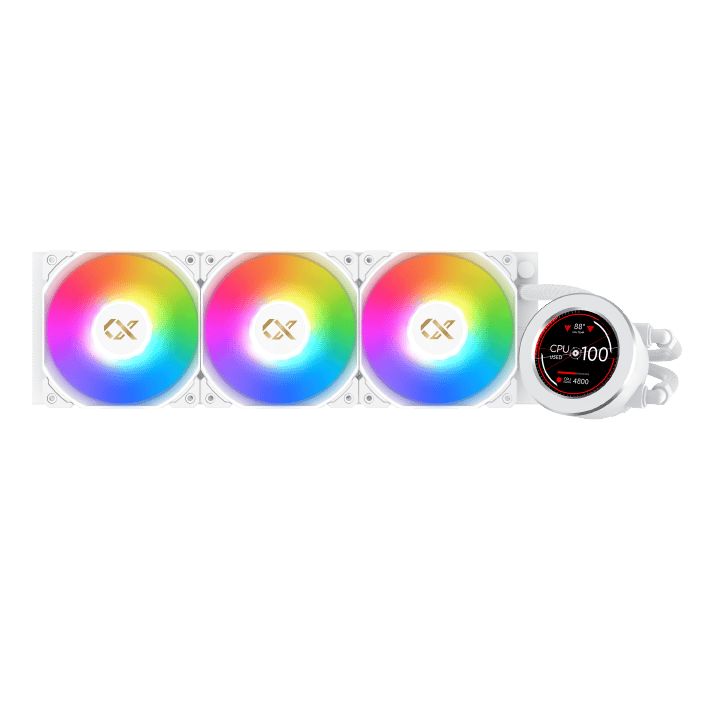 Xigmatek Frozr-O II Arctic 360 AIO Liquid Cooler 360mm White - 2