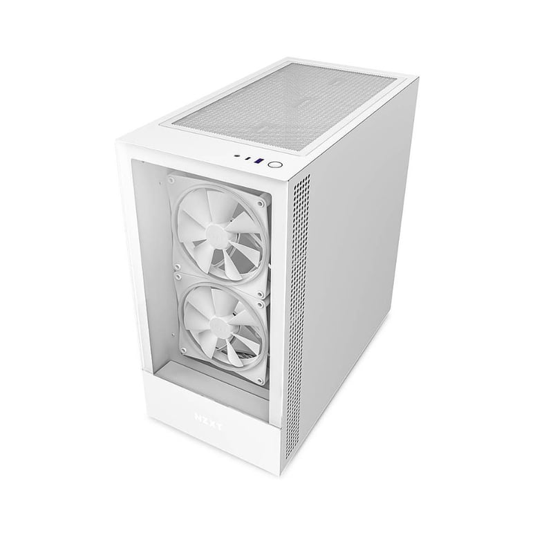 كيس NZXT H5 Elite Edition Mid-Tower ATX أبيض - 3