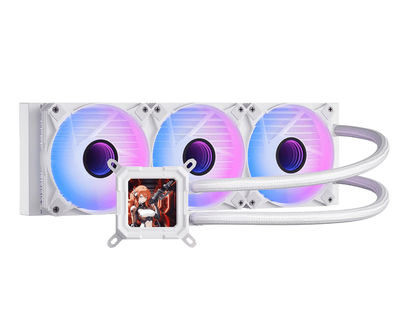 DarkFlash DV360S 360mm AIO Liquid Cooler ARGB White - 8