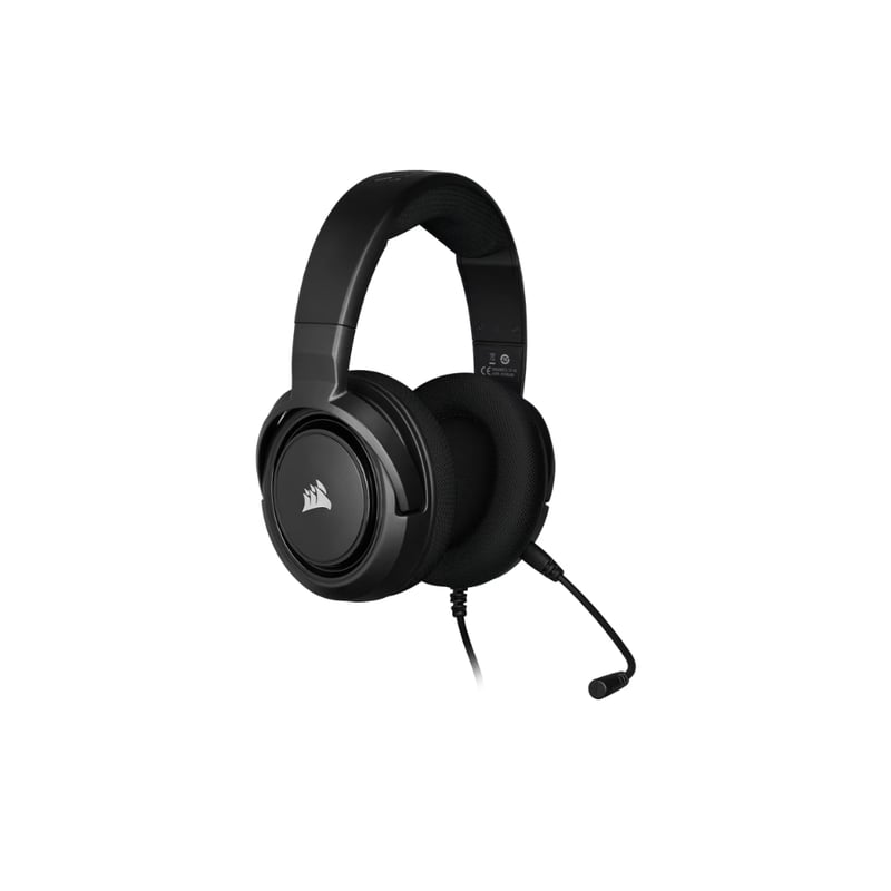 سماعات Corsair HS35 ستيريو مع ميكروفون 3.5mm أسود - 3