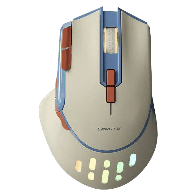 Langtu G3 Mouse Wireless Dual Mode 12800 DPI Sky Blue - 4