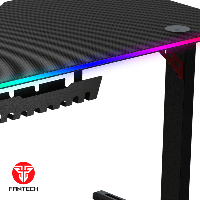طاولة قيمنق Fantech GD210 RGB سوداء - 5