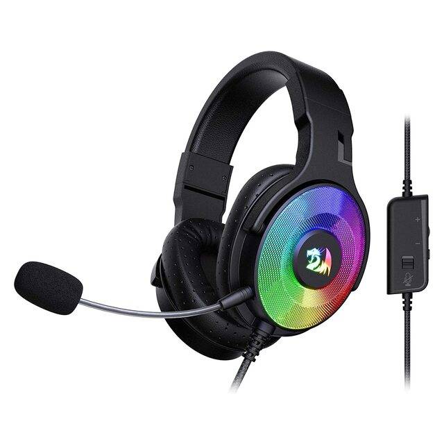 Redragon H350 Pandora Wired Gaming Headset RGB - 5