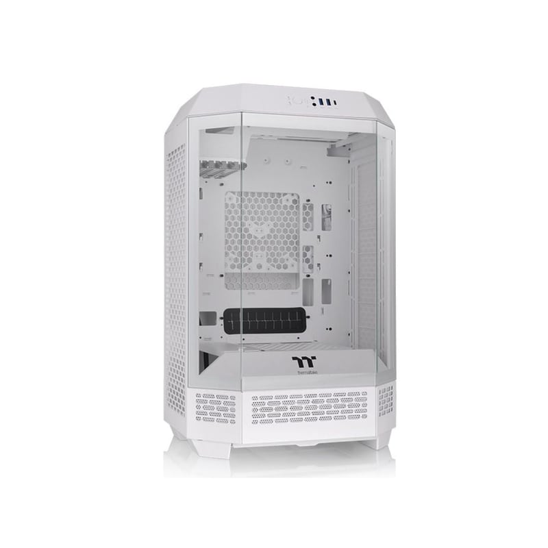 Thermaltake The Tower 300 Micro-ATX Case White Tempered Glass - 2
