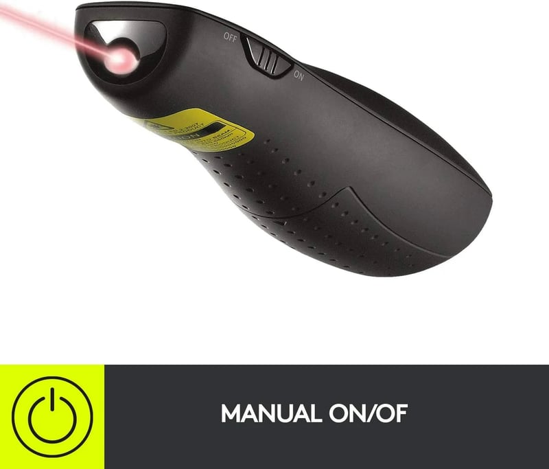 اكسسوار Logitech R400 الليزري اللاسلكي للعروض الأسود - 9