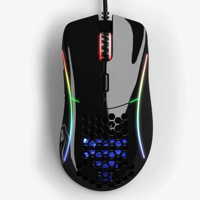 Glorious Model D- Wired Gaming Mouse Glossy Black - 5