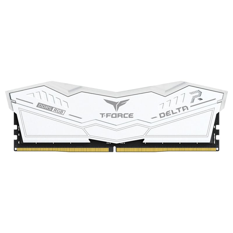 Team Group T-Force Delta RGB DDR5 32GB (2x16GB) 6000MHz White Memory - 5
