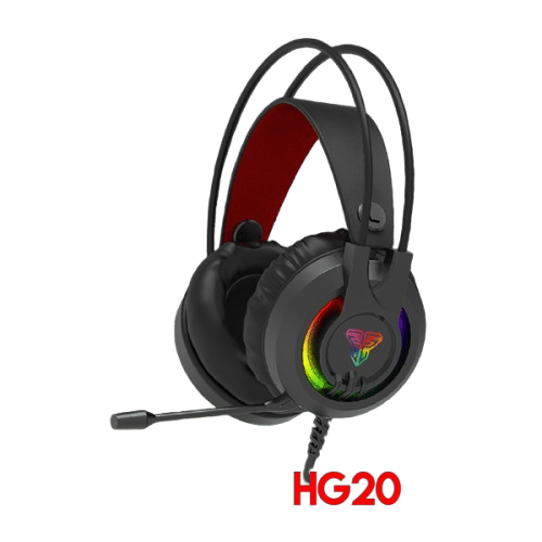 سماعات Fantech HG20 RGB للألعاب سلكي أسود - 4