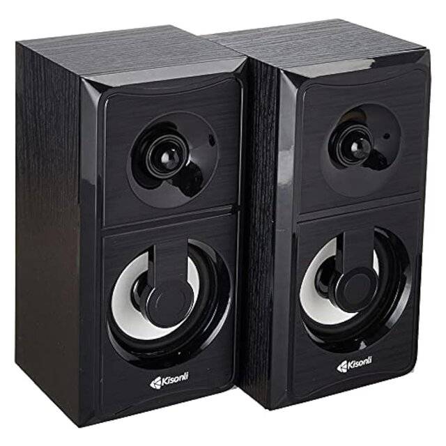 سبيكر Kisonli U-9001 2.0 قناة 3W USB أسود - 3