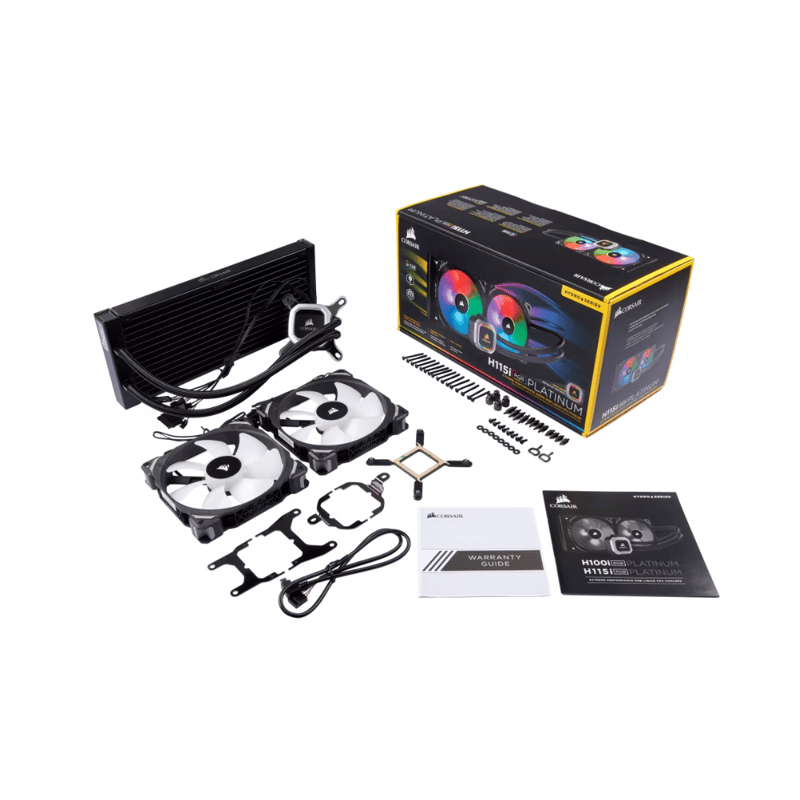 مبرد Corsair H115i Platinum PRO 280mm AIO سائل RGB أسود - 3