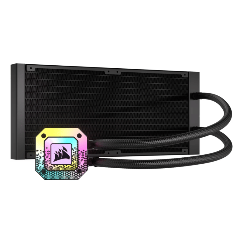 مبرد Corsair H115i Elite Capellix 280mm AIO سائل RGB أسود - 3