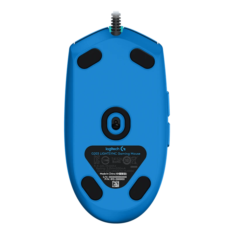 ماوس Logitech G102 Blue 8000 DPI سلكي - 4