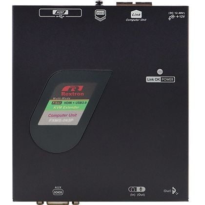 محول Rextron FXMS-M043 HDMI Fiber KVM Extender 1KM USB HID - 3