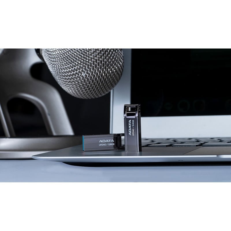 فلاش ADATA UR340 64GB USB 3.2 أسود - 5