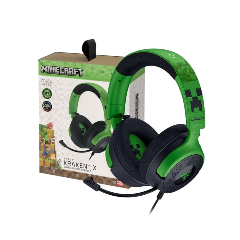 سماعات Razer Kraken V4 X 40mm 7.1 Surround USB مع ميكروفون - 2