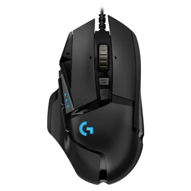 ماوس Logitech G502 Hero 25600 DPI سلكي RGB أسود - 3