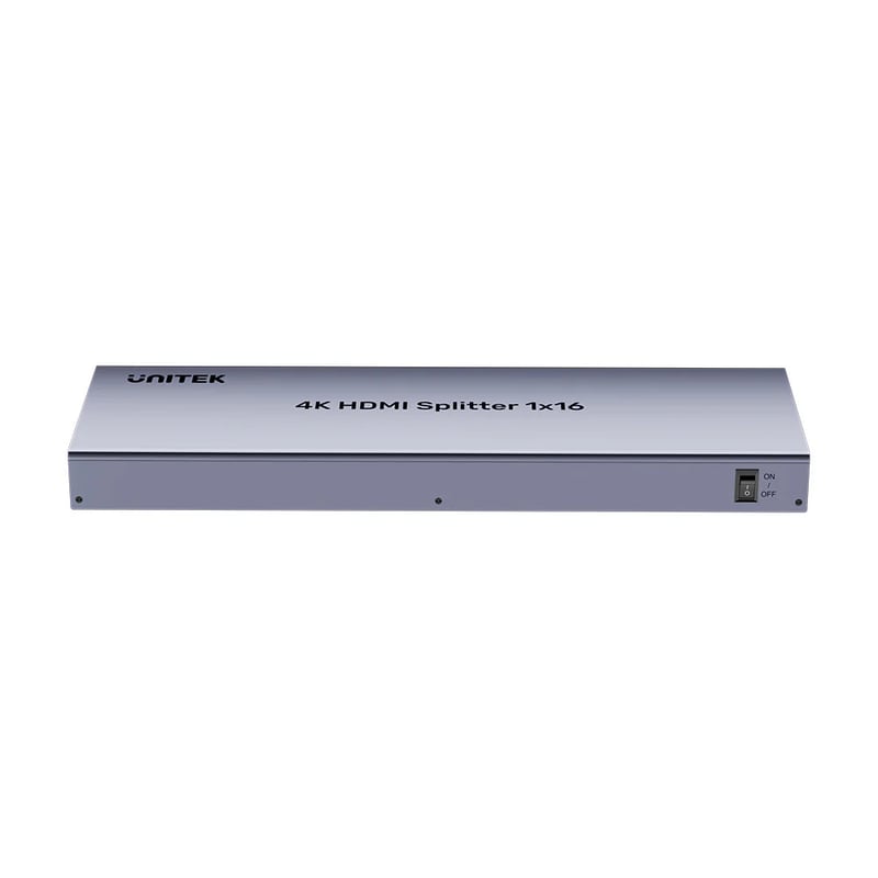محول UNITEK HDMI Splitter 1 In 16 Out 4K@30Hz HDMI 1.4 رمادي فضائي - 4