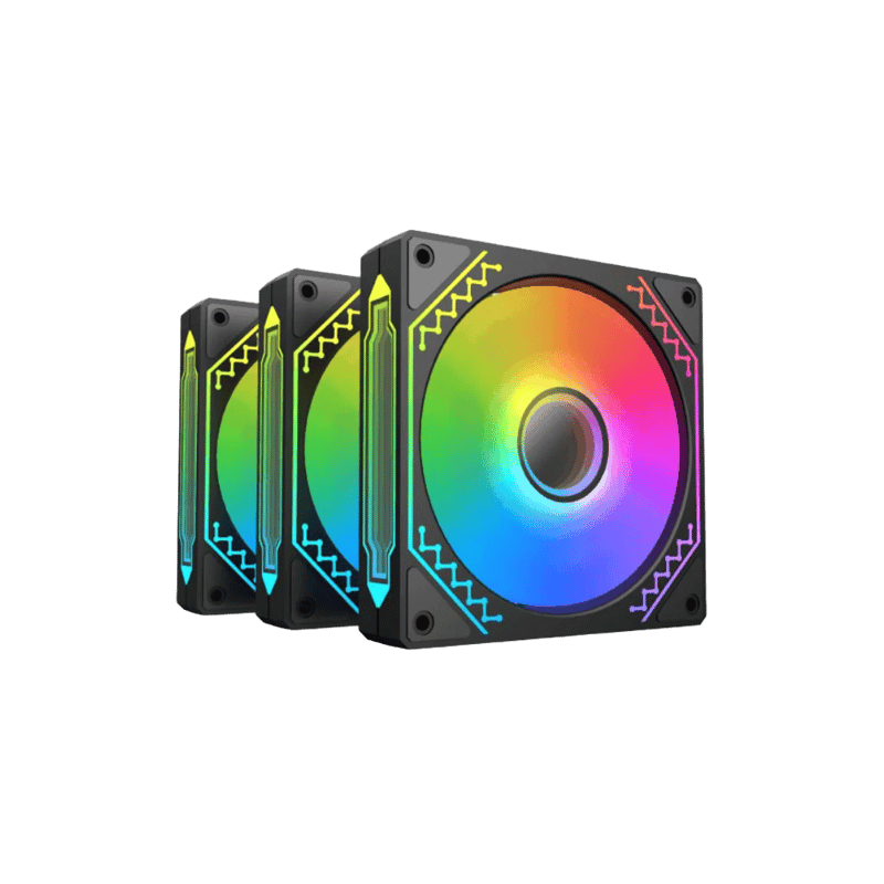 XIGMATEK Infinity Starz Pro Air Cooler 120mm RGB Black - 4