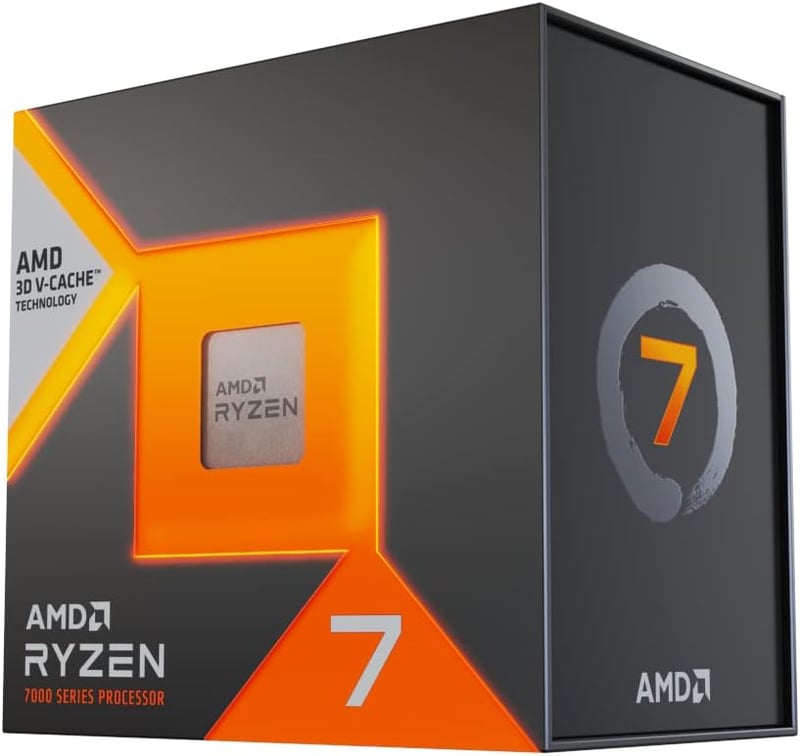 AMD Ryzen 7 7800X3D 8-Core 4.2GHz AM5 Tray - 13