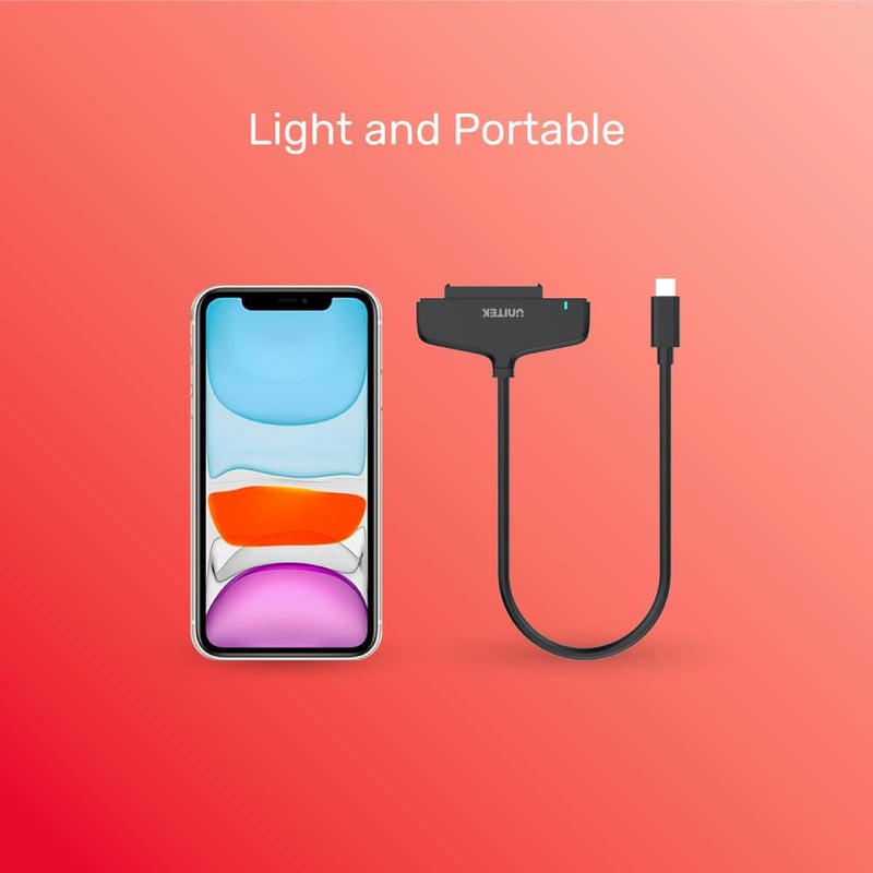 محول Unitek USB-C إلى 2.5″ SATA III - 6