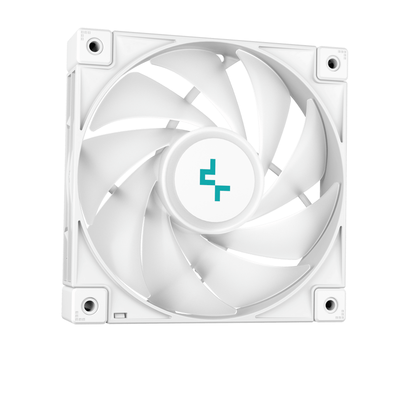 DeepCool LS720 360mm AIO Liquid CPU Cooler White - 5