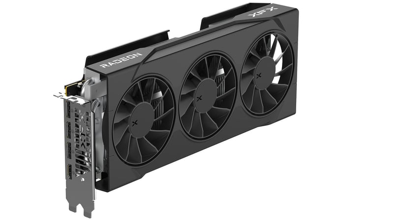 XFX Swift AMD Radeon RX 9070 GRE Black Triple Fan Gaming Edition 12GB Graphics Card - 7