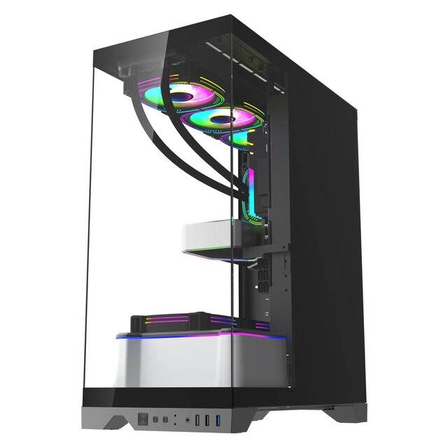 كيس Demon TRX Mid-Tower أسود ARGB - 4