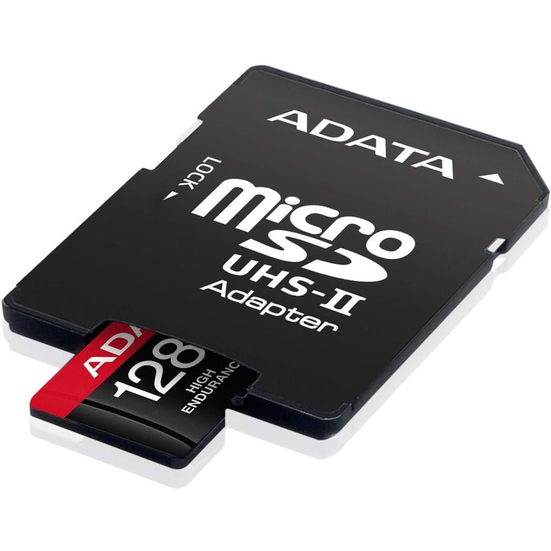 ADATA 256GB microSDXC UHS-I A2 Card with USB-A Adapter - 12