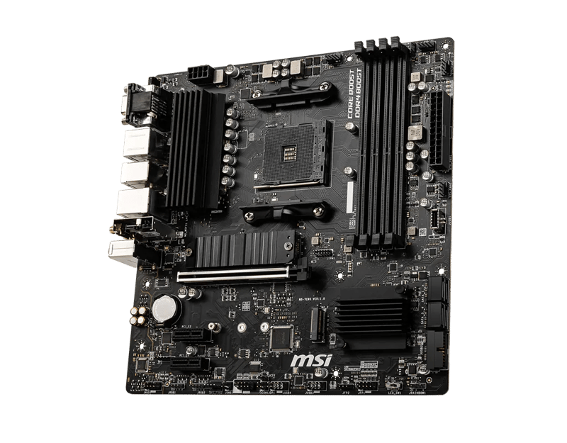 MSI B550M PRO-VDH WIFI AM4 Micro-ATX DDR4 Motherboard - 4