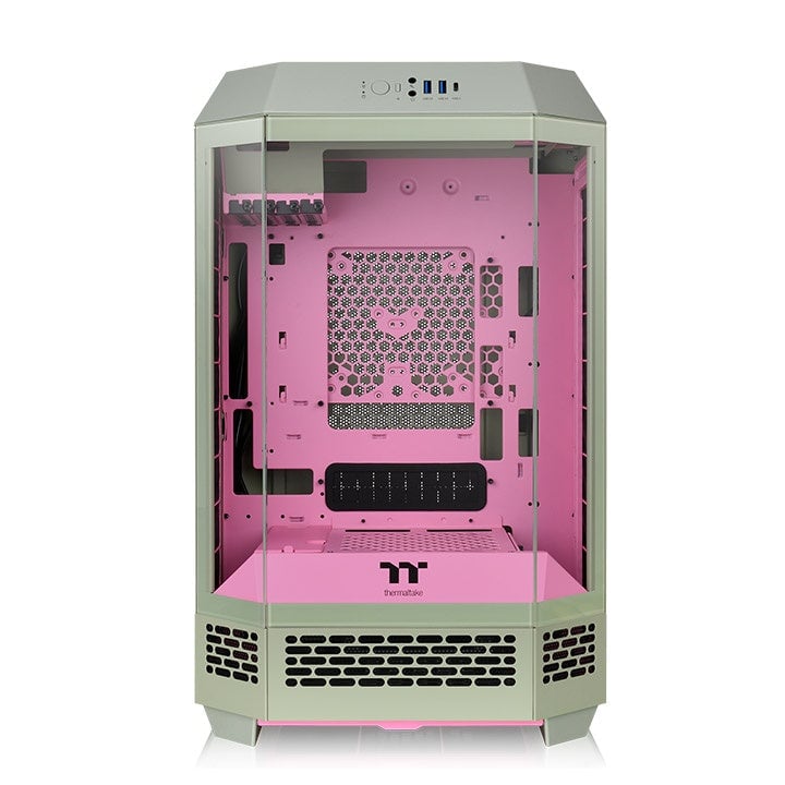 كيس Thermaltake The Tower 300 Micro-ATX Mini-ITX أزرق - 53