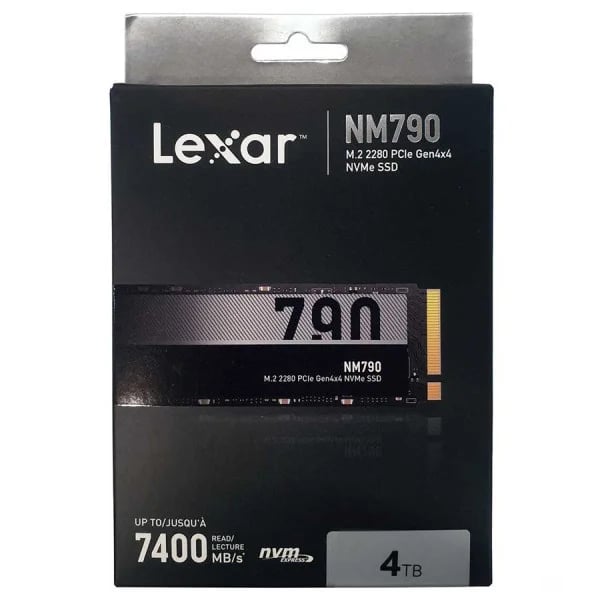Lexar NM790 4TB NVMe M.2 PCIe 4.0 Internal SSD - 10