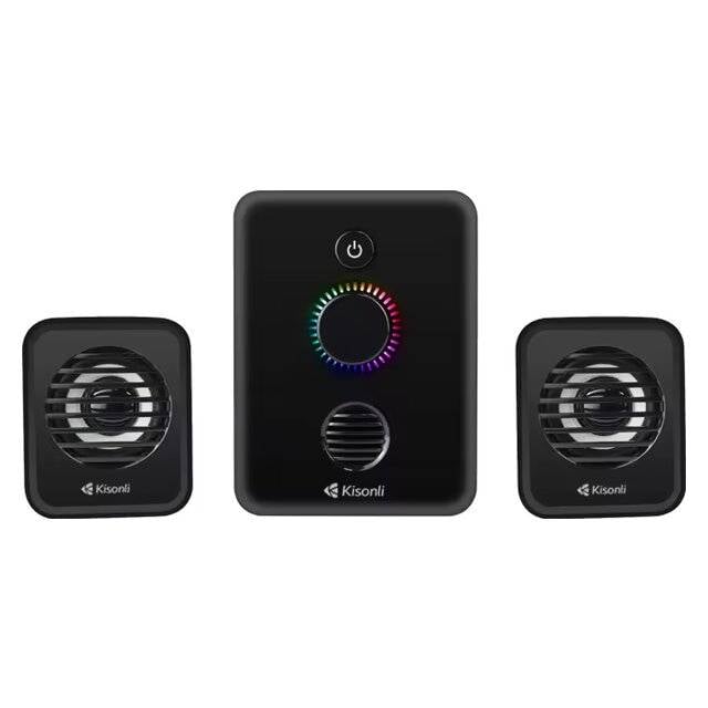 Kisonli U3000 2.1 Multimedia Speakers Black - 2